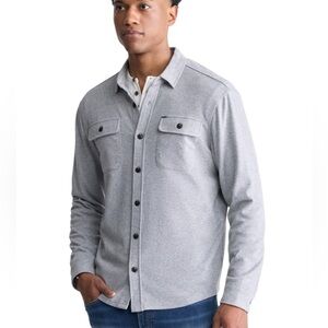 Buffalo David Bitton Light Gray Shirt Jacket